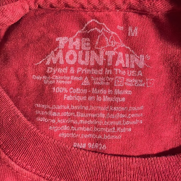 The Mountain Viper Snake Graphic Print Tie-Dye Wash Shirt. M. NWOT. - Picture 9 of 9